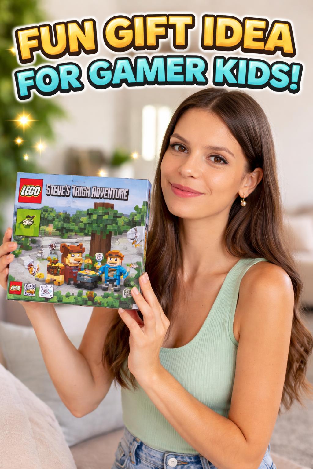 8. LEGO Minecraft Steve’s Taiga Adventure: Gamer-Friendly Ages Gift