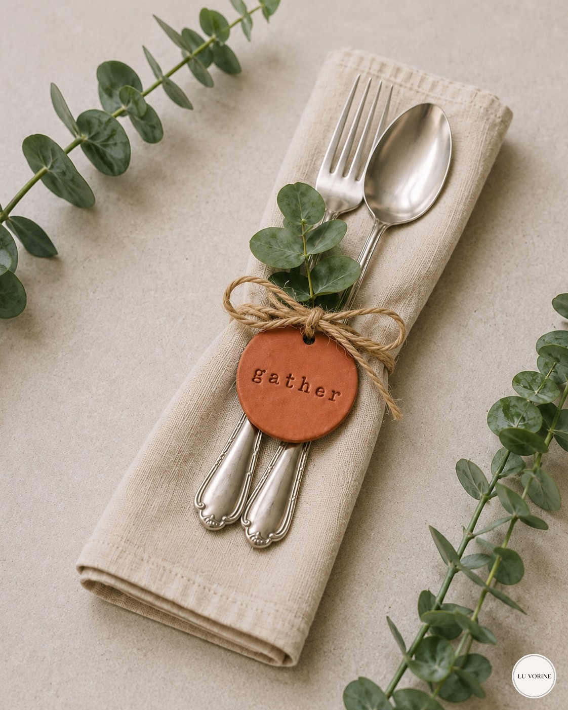 Air Dry Clay Napkin Rings - A Tutorial I Actually Tested
