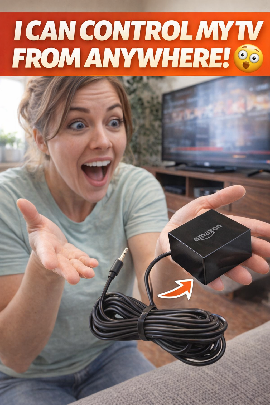 5. Amazon IR Extender Cable for hidden, remote-friendly AV control