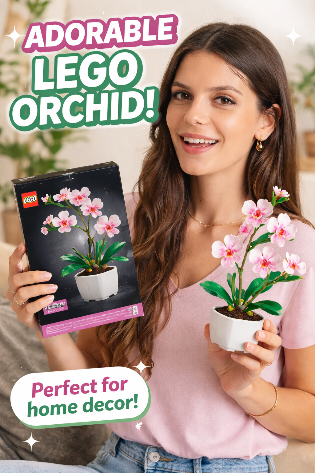 5. LEGO Botanicals Mini Orchid for Boys Ages 12 Buying Ahead for Mature Display Builds