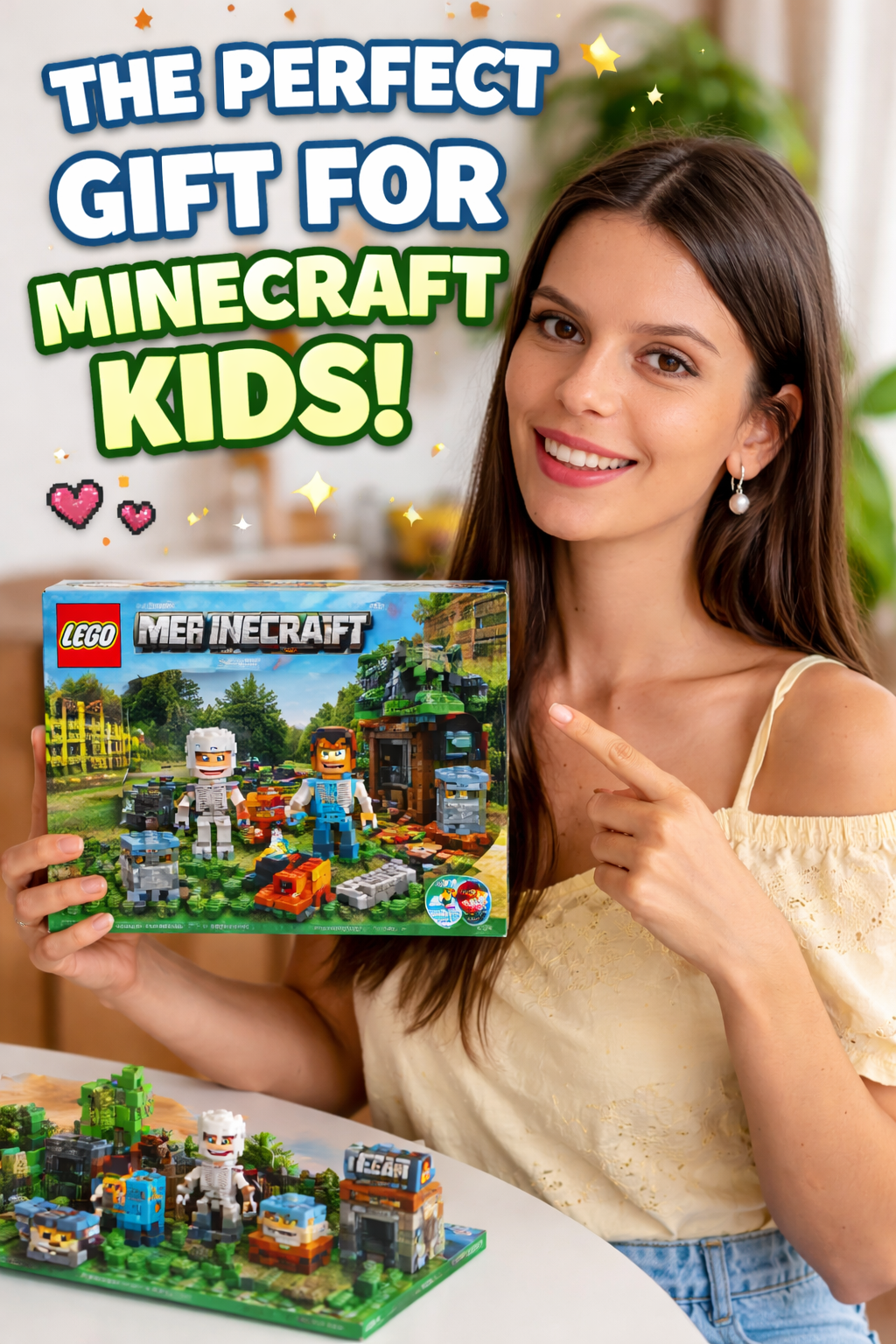 8. LEGO Minecraft Steve’s Taiga Adventure for Boys Ages 12 Who Play Minecraft