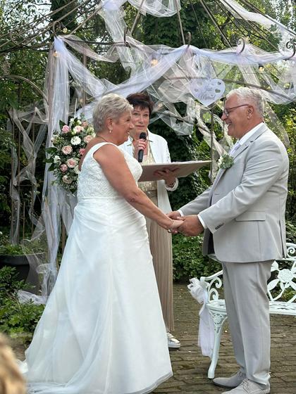 Bride vow speech example for long-term couples celebrating commitment