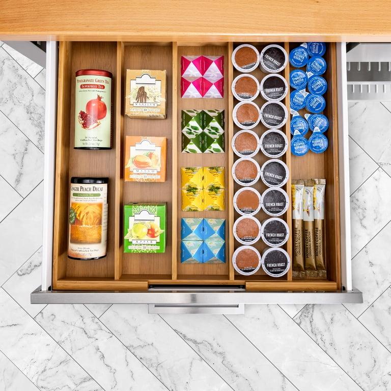 Coffee and tea drawer station