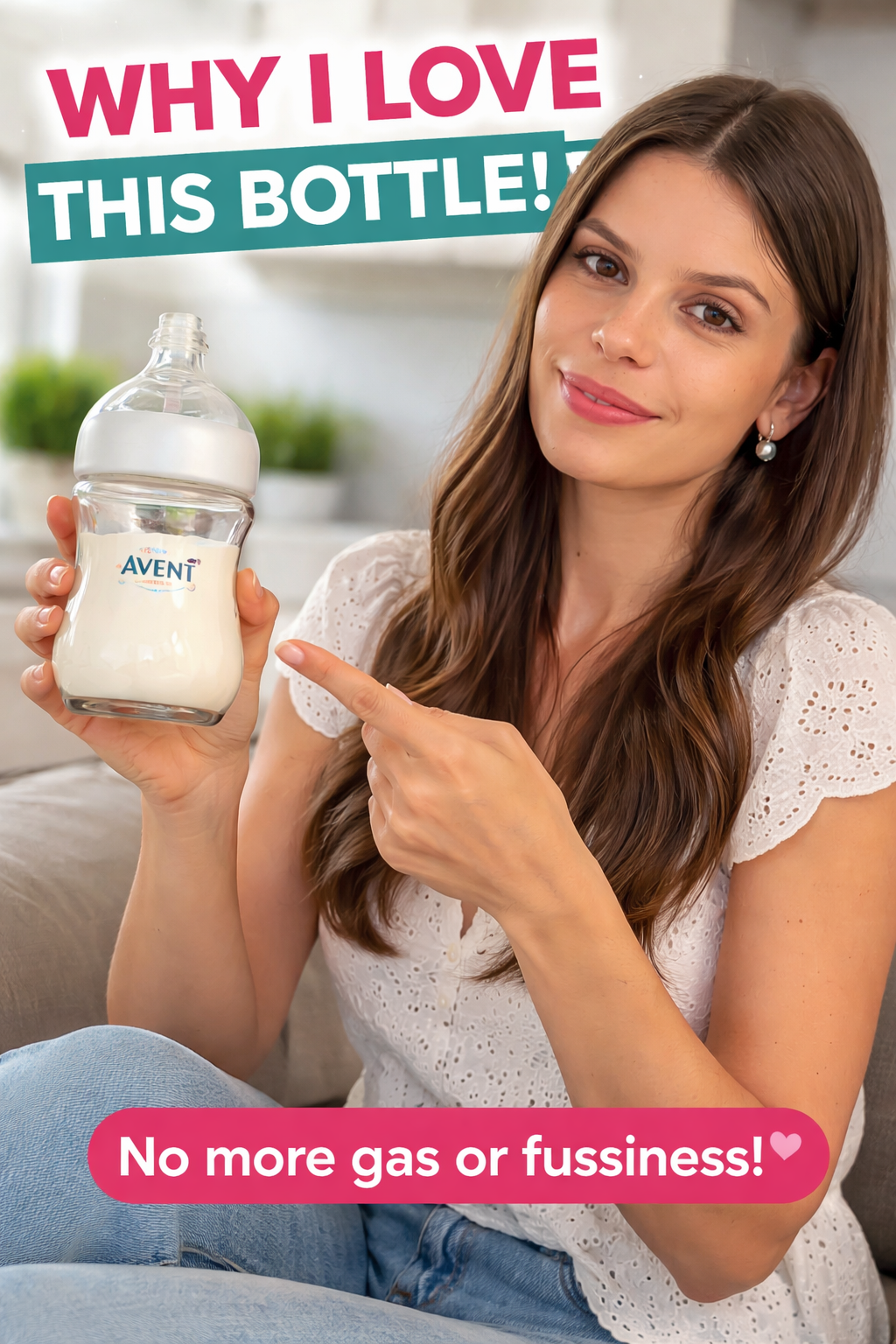 8. Philips Avent Glass Natural Bottle Baby Gift Set