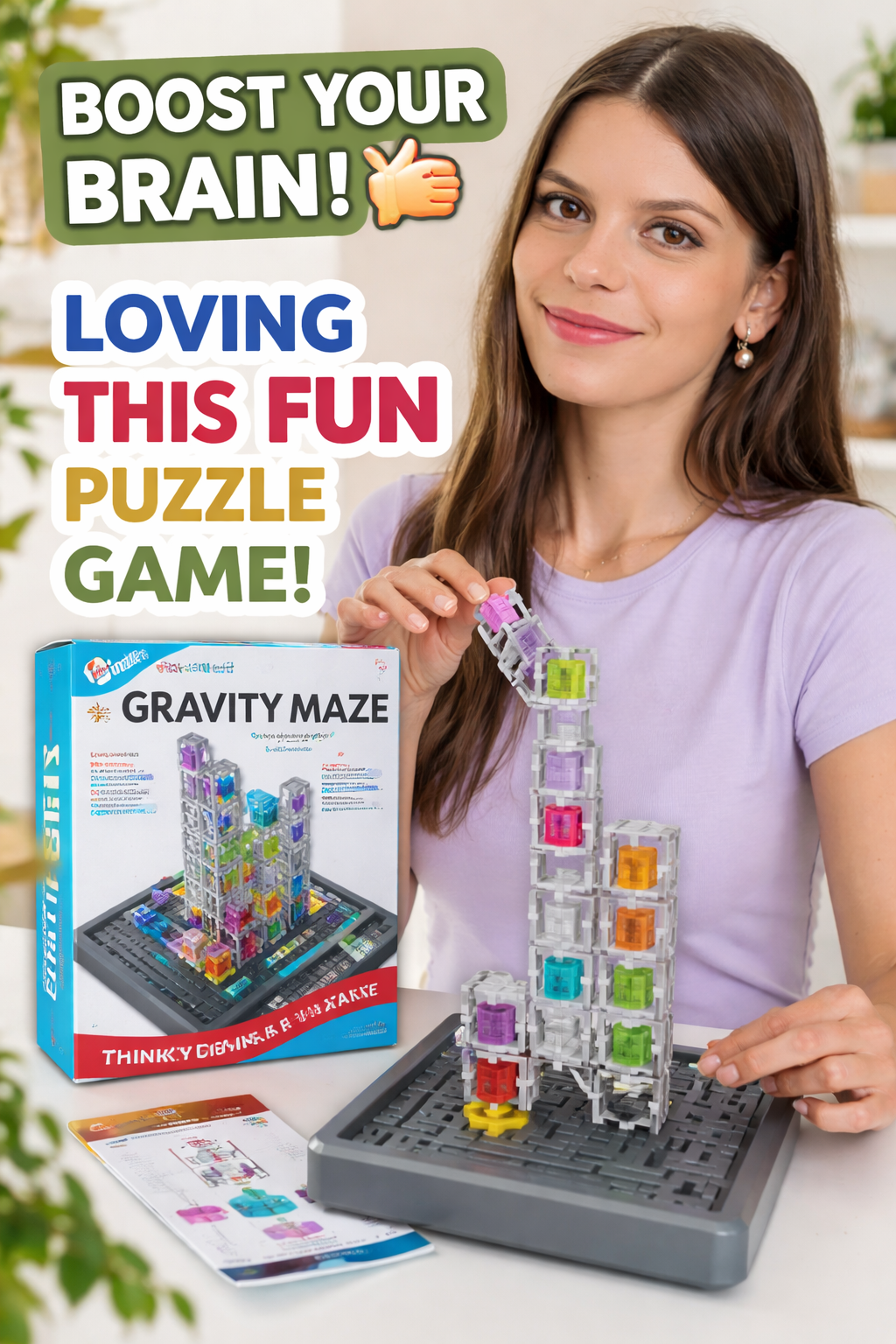 11. ThinkFun Gravity Maze STEM Game for Girls Boys Ages 8-12