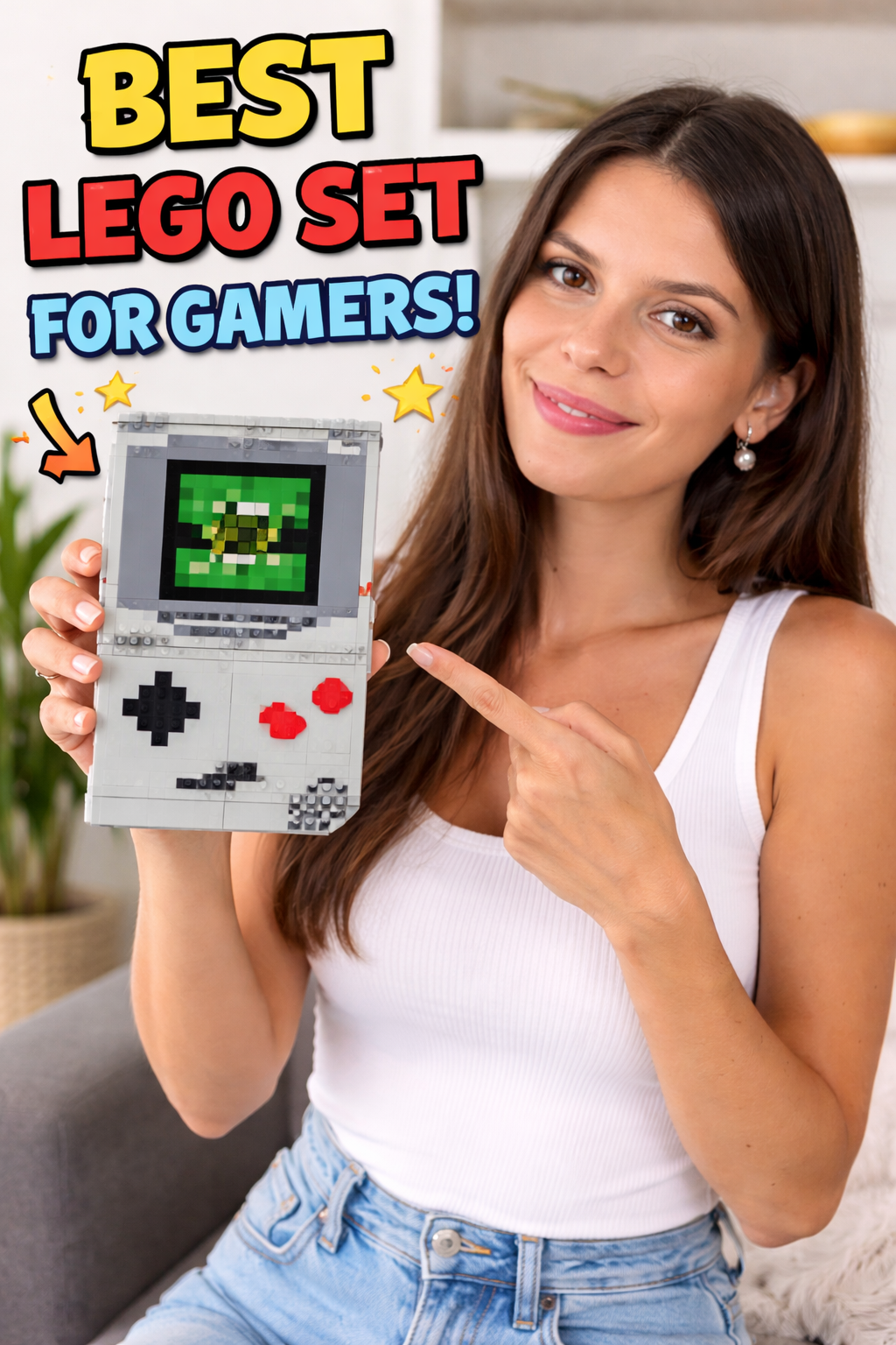 13. LEGO Super Mario Game Boy Retro Set for Adults Ages 18+