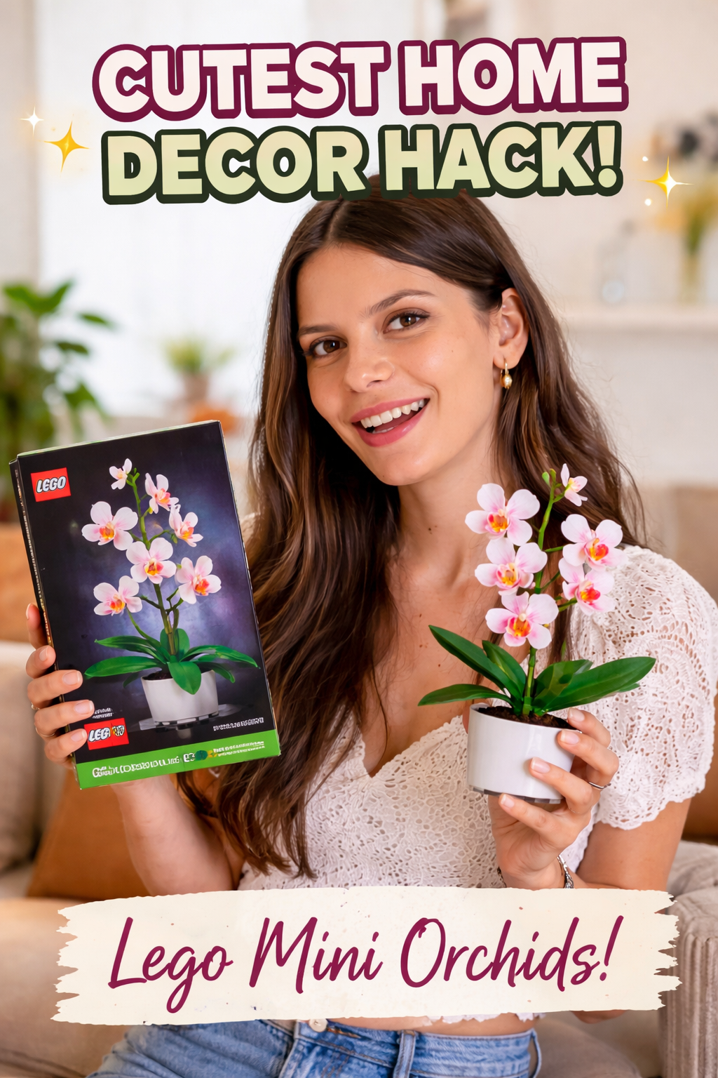 5. LEGO Botanicals Mini Orchid Set for Adults Ages 18+