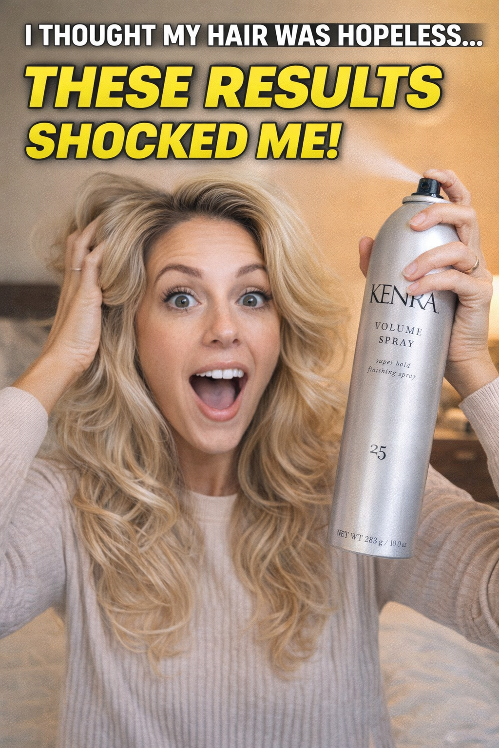 3. Kenra Professional Volume Spray 25 for Super Hold and Humidity Resistance