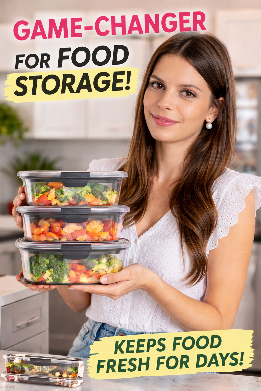 5. Rubbermaid Brilliance Tritan Containers for Kitchen Storage & Organization Meal Prep Systems