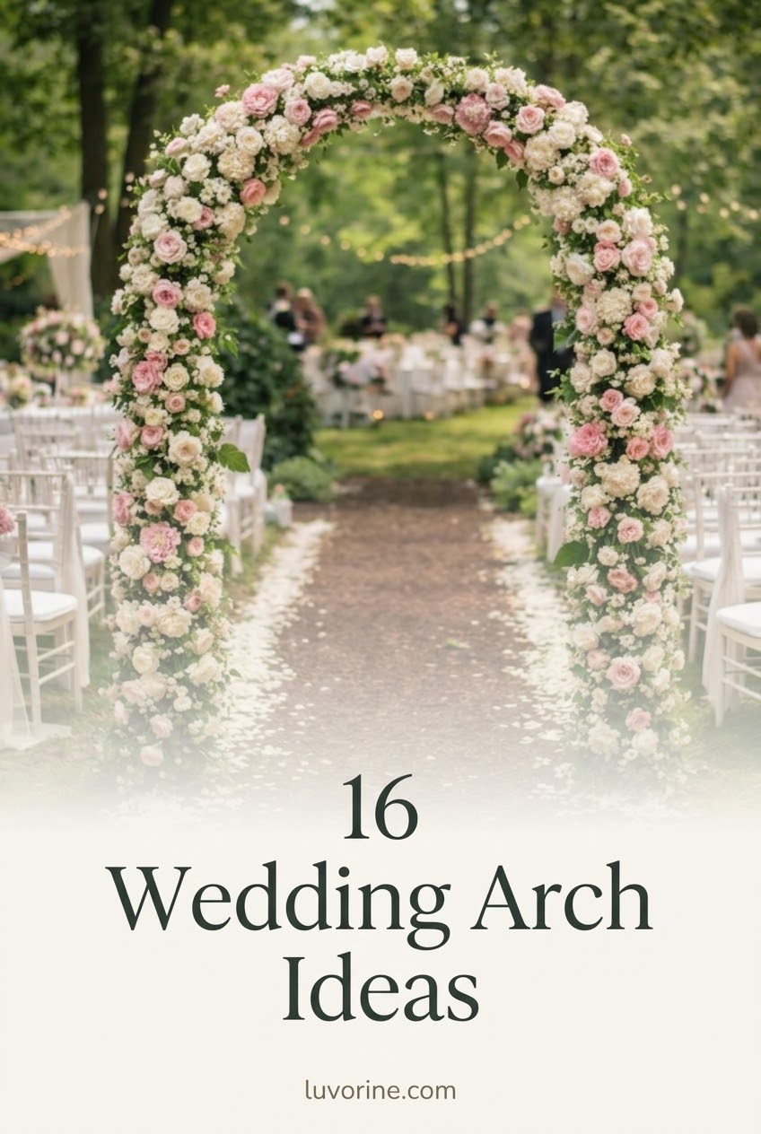 16 Wedding Arch Ideas