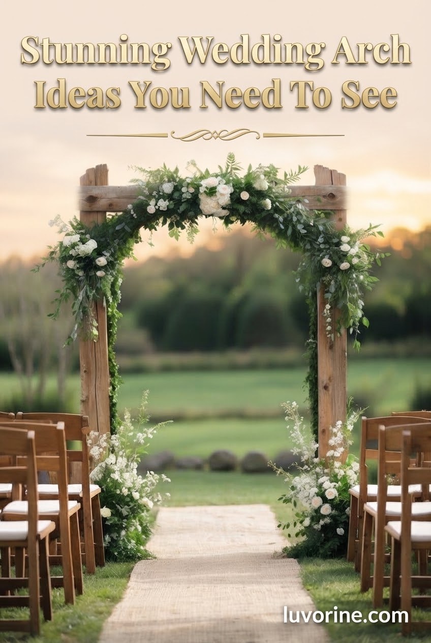 Stunning Wedding Arch Ideas You Need To See