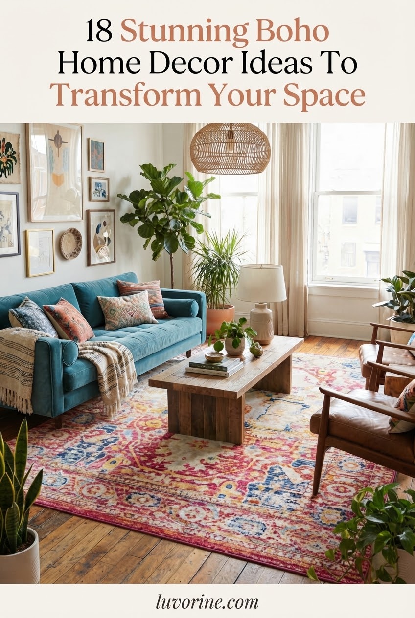 18 Stunning Boho Home Decor Ideas To Transform Your Space