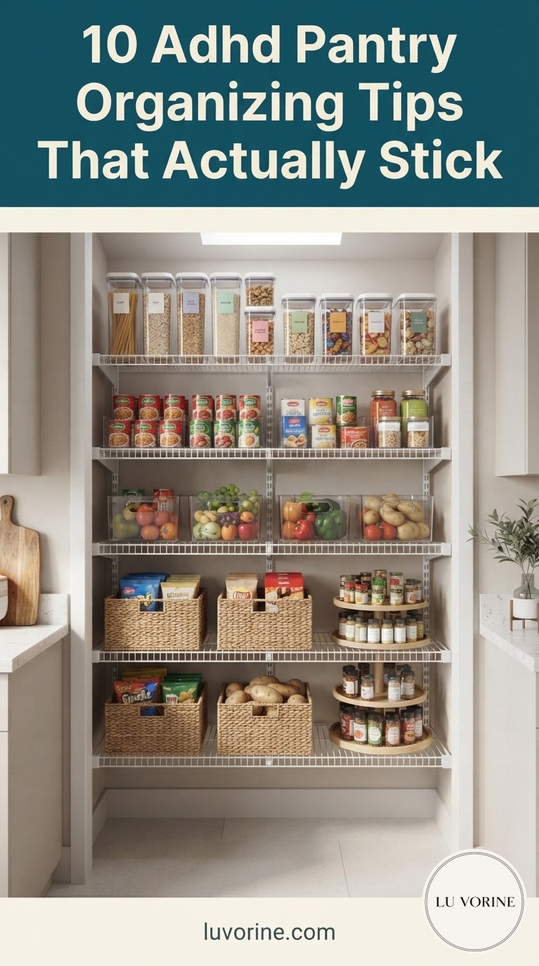 10 Adhd Pantry Organizing Tips That Actually Stick