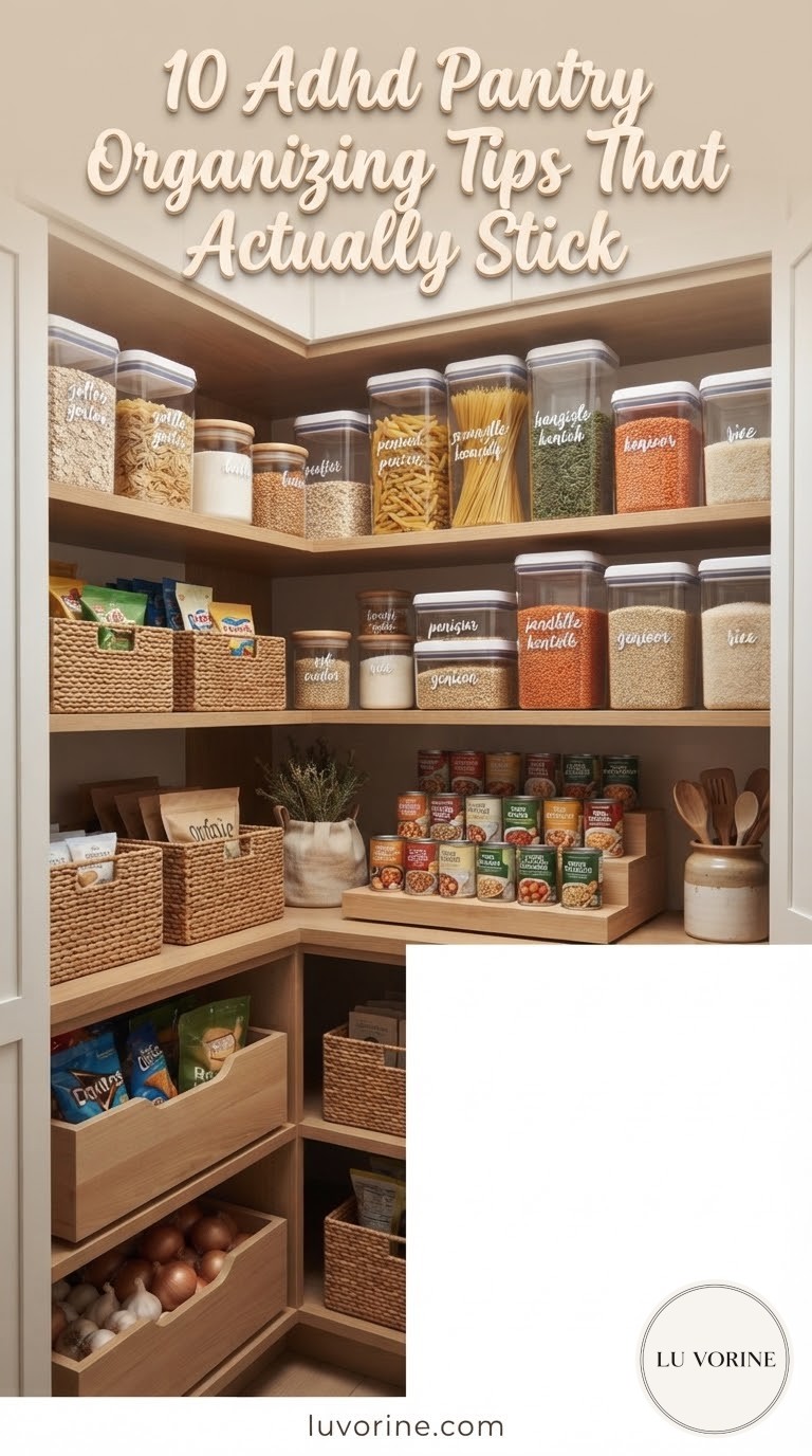 10 Adhd Pantry Organizing Tips That Actually Stick