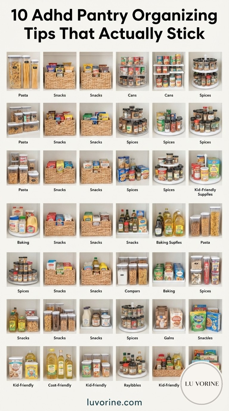 10 Adhd Pantry Organizing Tips That Actually Stick