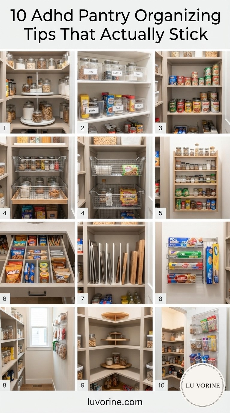 10 Adhd Pantry Organizing Tips That Actually Stick