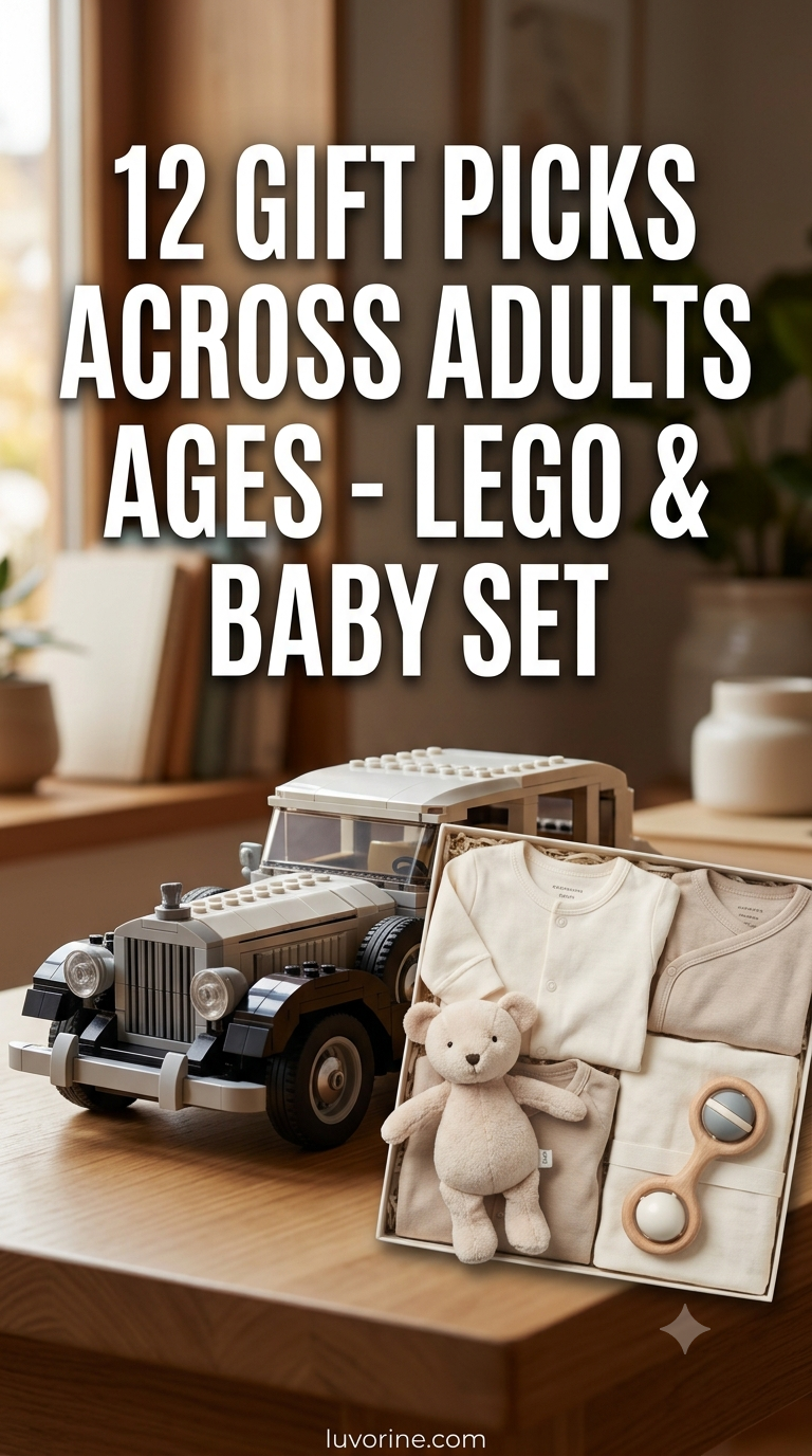 12 Gift Picks Across Adults Ages - Lego & Baby Set
