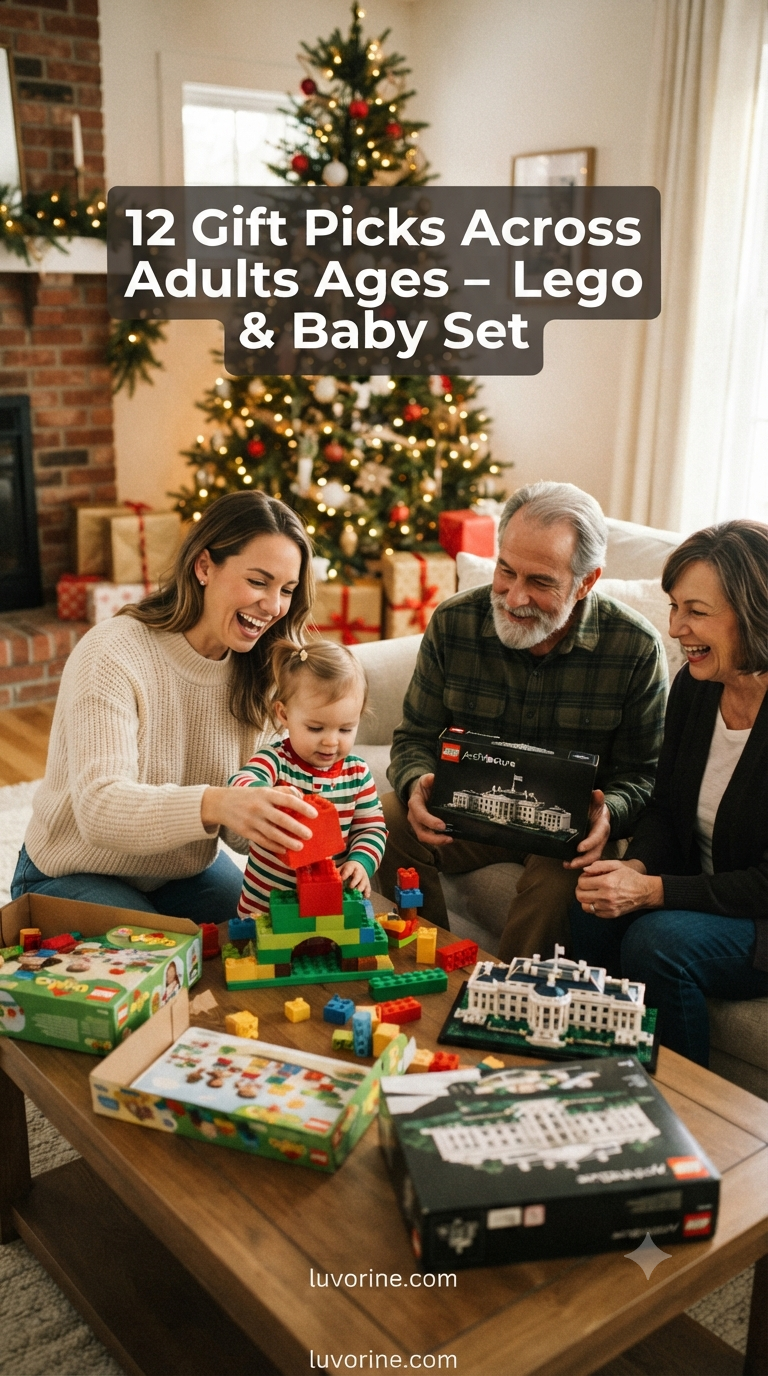 12 Gift Picks Across Adults Ages - Lego & Baby Set