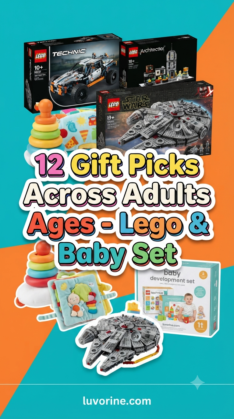 12 Gift Picks Across Adults Ages - Lego & Baby Set