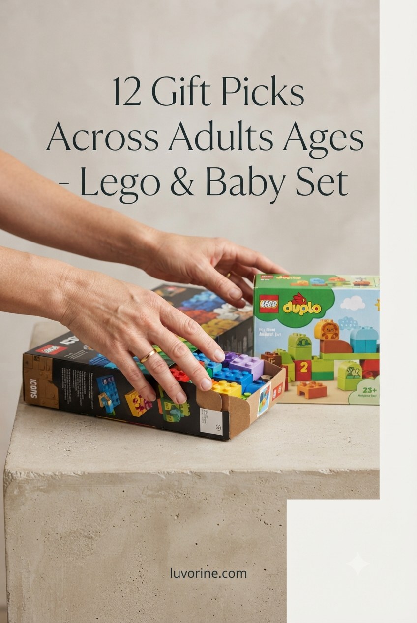 12 Gift Picks Across Adults Ages - Lego & Baby Set