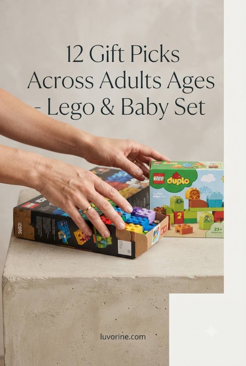 12 Gift Picks Across Adults Ages - Lego & Baby Set