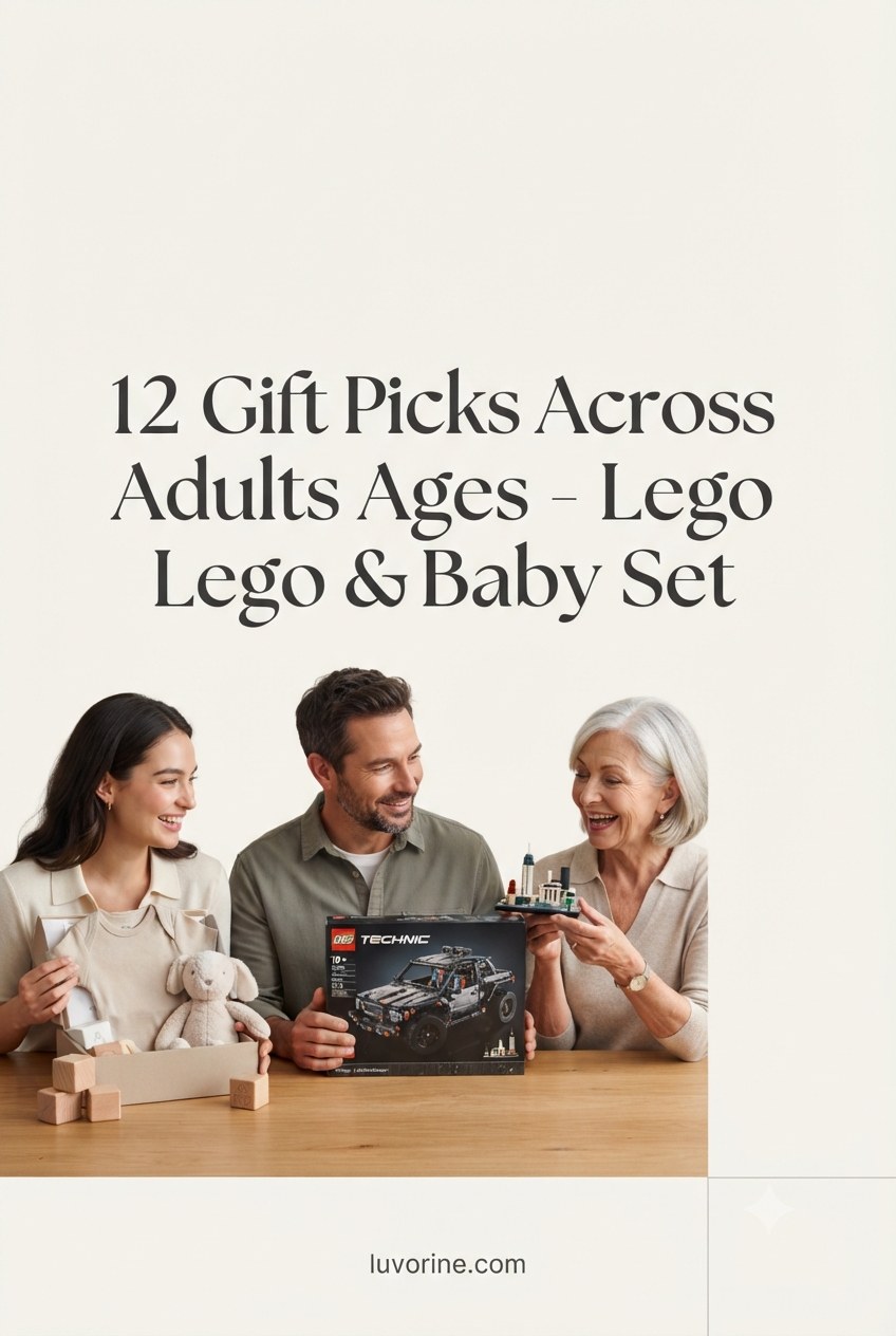 12 Gift Picks Across Adults Ages - Lego & Baby Set