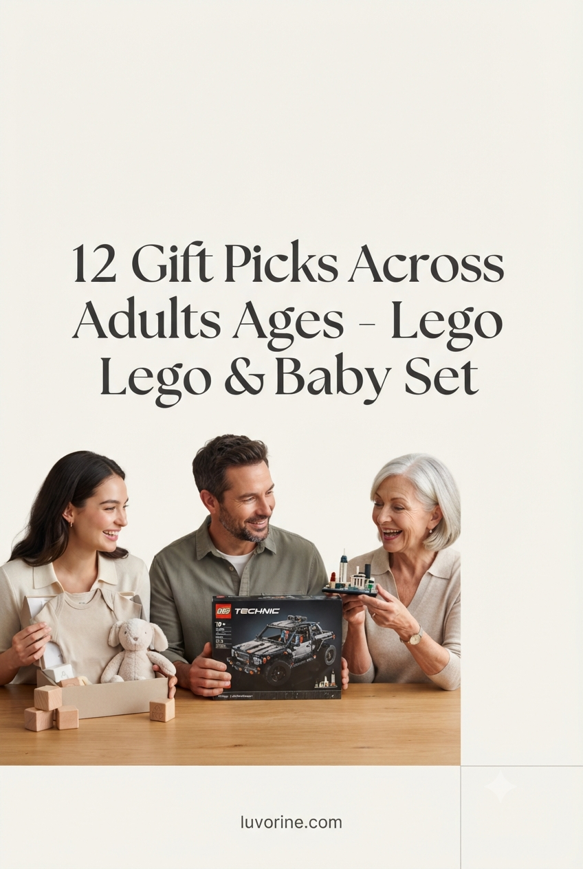 12 Gift Picks Across Adults Ages - Lego & Baby Set