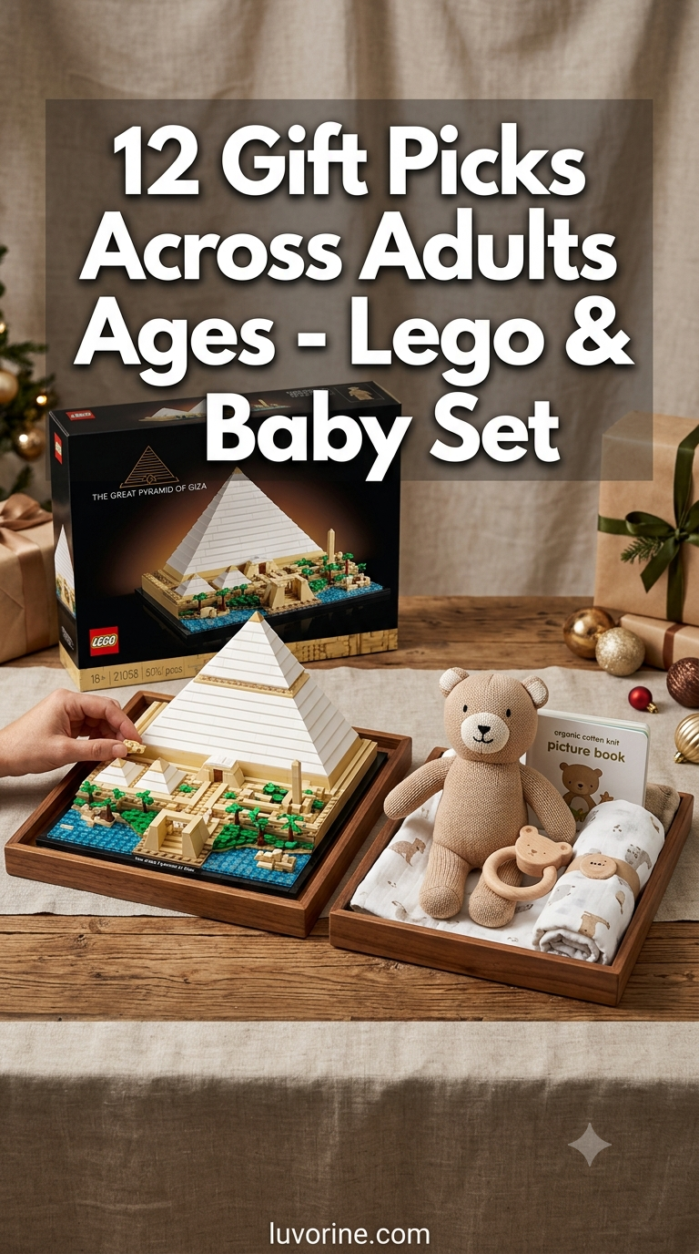 12 Gift Picks Across Adults Ages - Lego & Baby Set