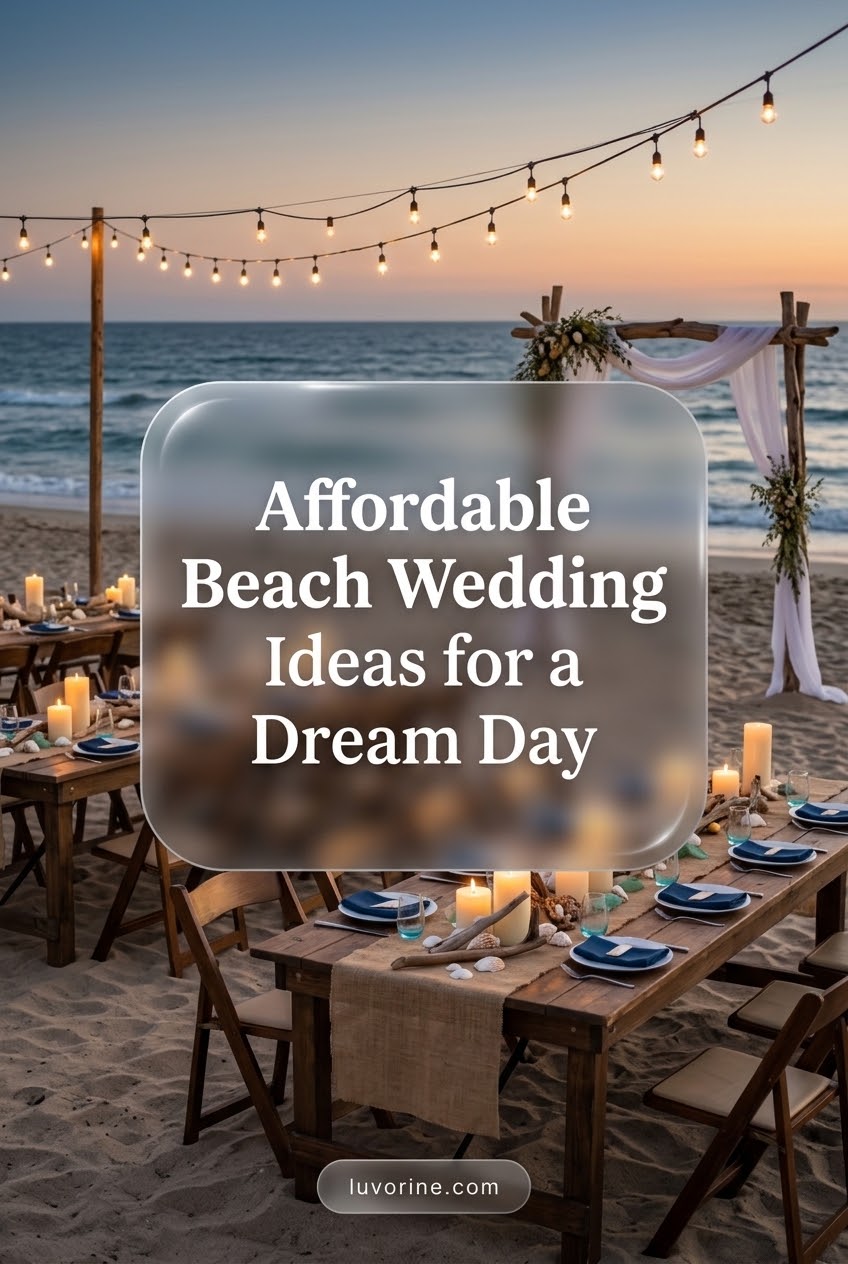 Affordable Beach Wedding Ideas for a Dream Day