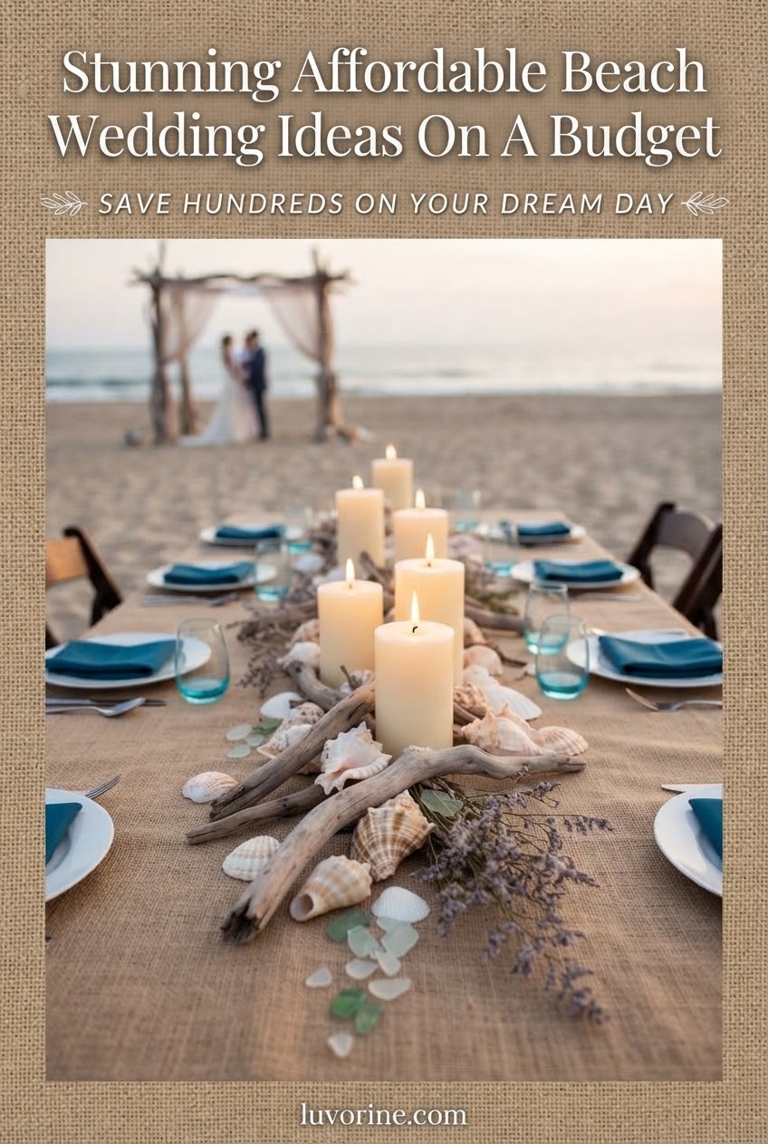 Stunning Affordable Beach Wedding Ideas On A Budget