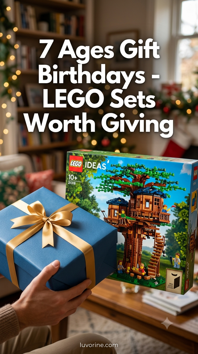 7 Ages Gift Birthdays - Lego Sets Worth Giving