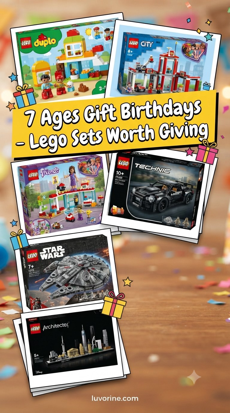 7 Ages Gift Birthdays - Lego Sets Worth Giving