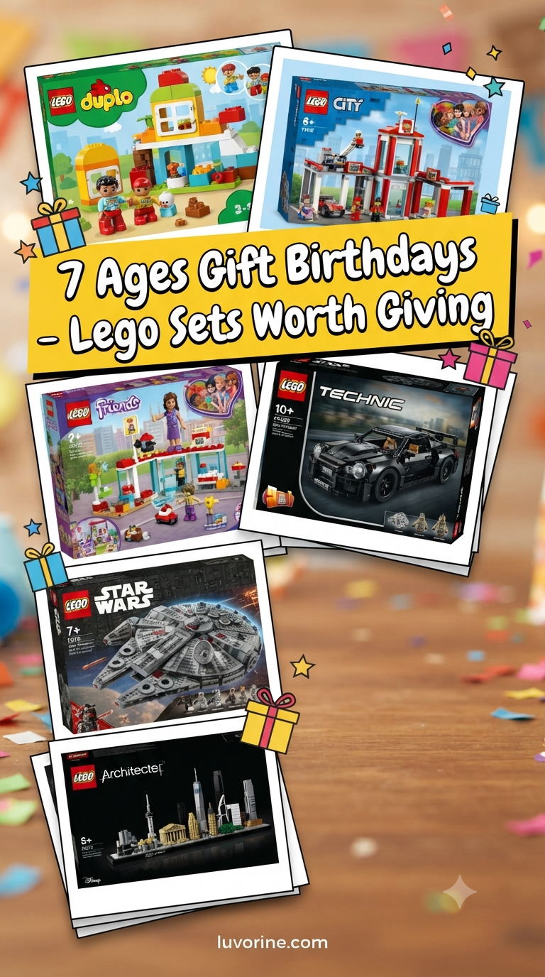 7 Ages Gift Birthdays - Lego Sets Worth Giving