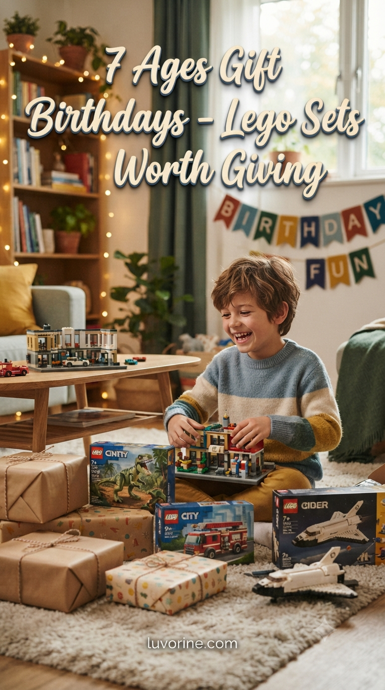7 Ages Gift Birthdays - Lego Sets Worth Giving