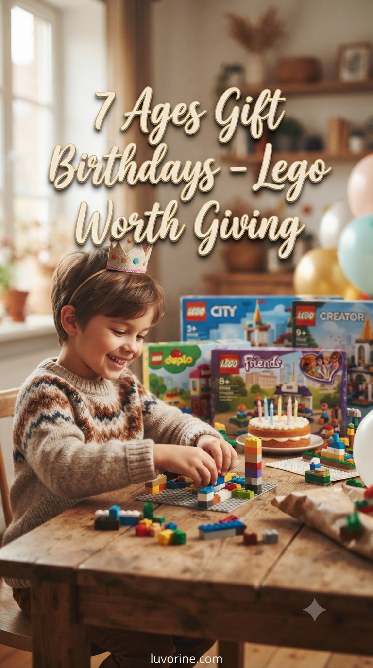 7 Ages Gift Birthdays - Lego Sets Worth Giving