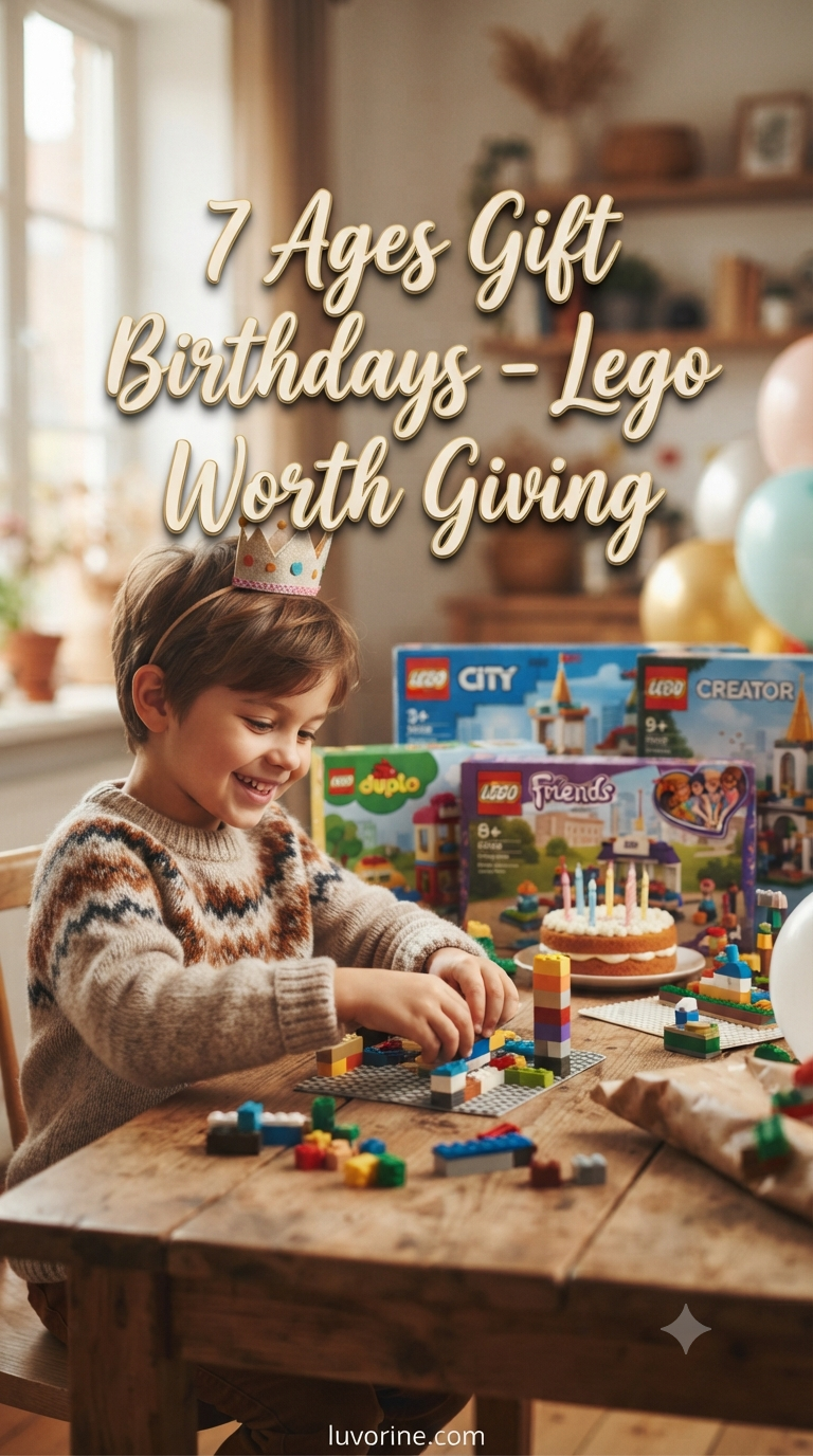 7 Ages Gift Birthdays - Lego Sets Worth Giving