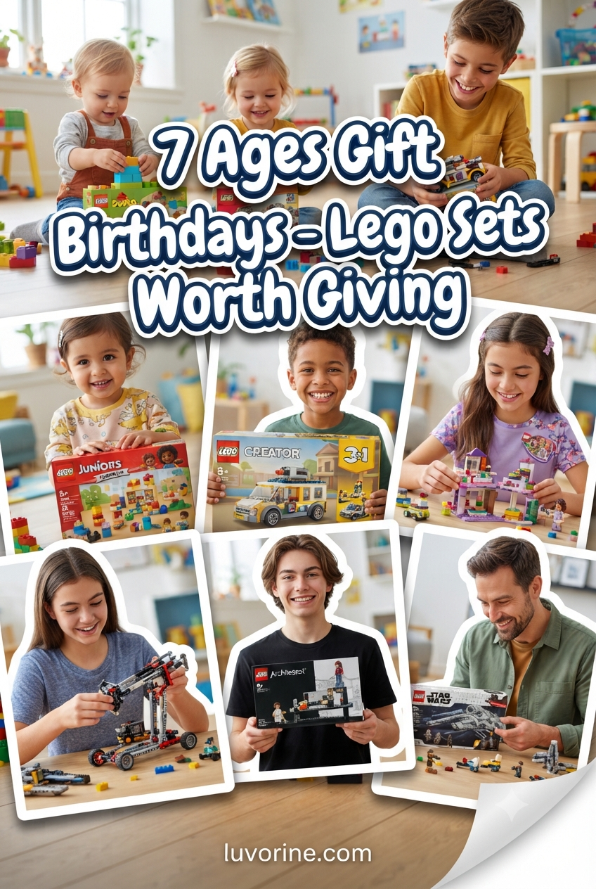 7 Ages Gift Birthdays - Lego Sets Worth Giving