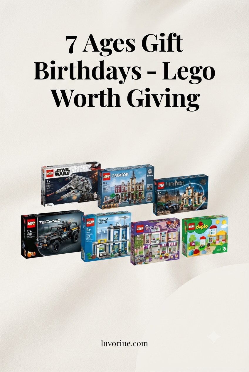 7 Ages Gift Birthdays - Lego Sets Worth Giving