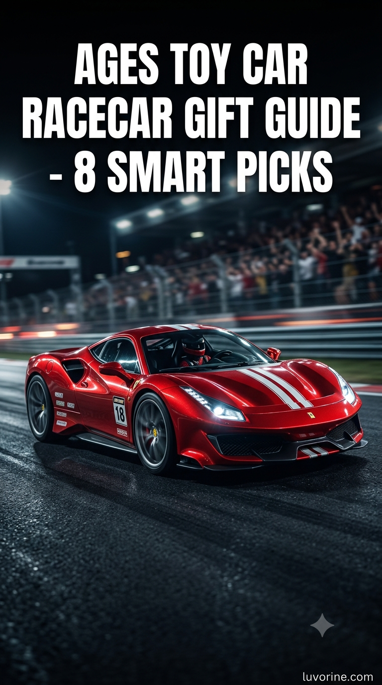 Ages Toy Car Racecar Gift Guide - 8 Smart Picks