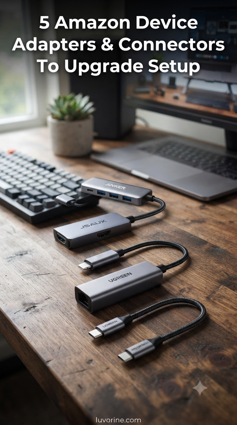 5 Amazon Device Adapters & Connectors To Upgrade Setup