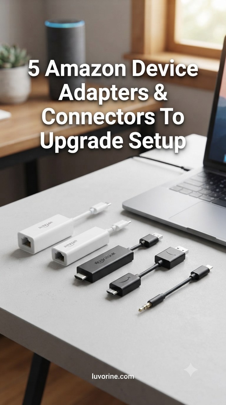 5 Amazon Device Adapters & Connectors To Upgrade Setup