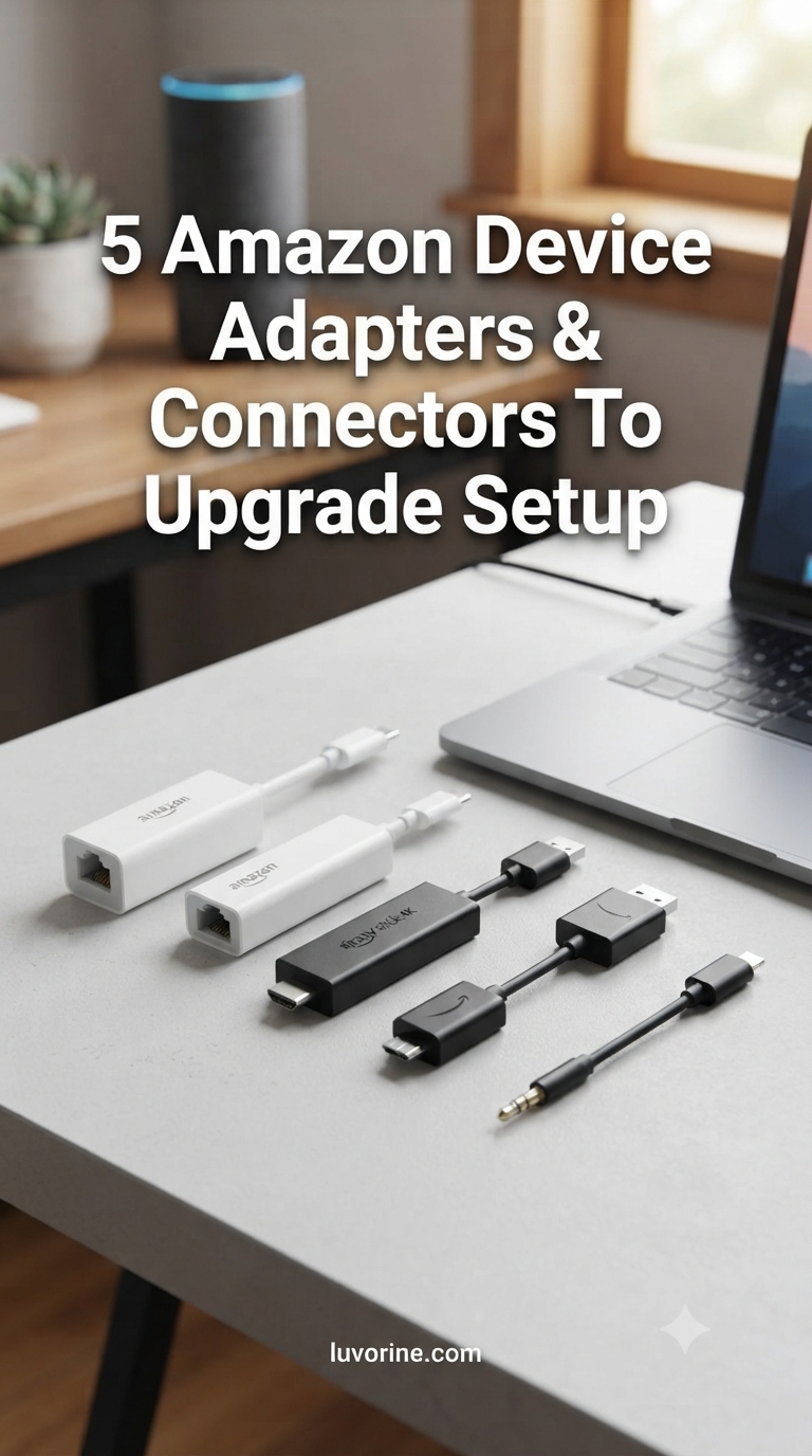 5 Amazon Device Adapters & Connectors To Upgrade Setup