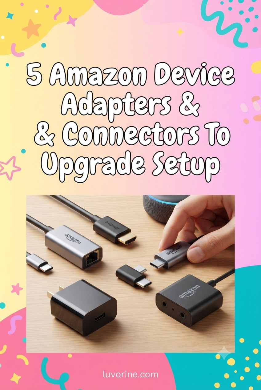 5 Amazon Device Adapters & Connectors To Upgrade Setup