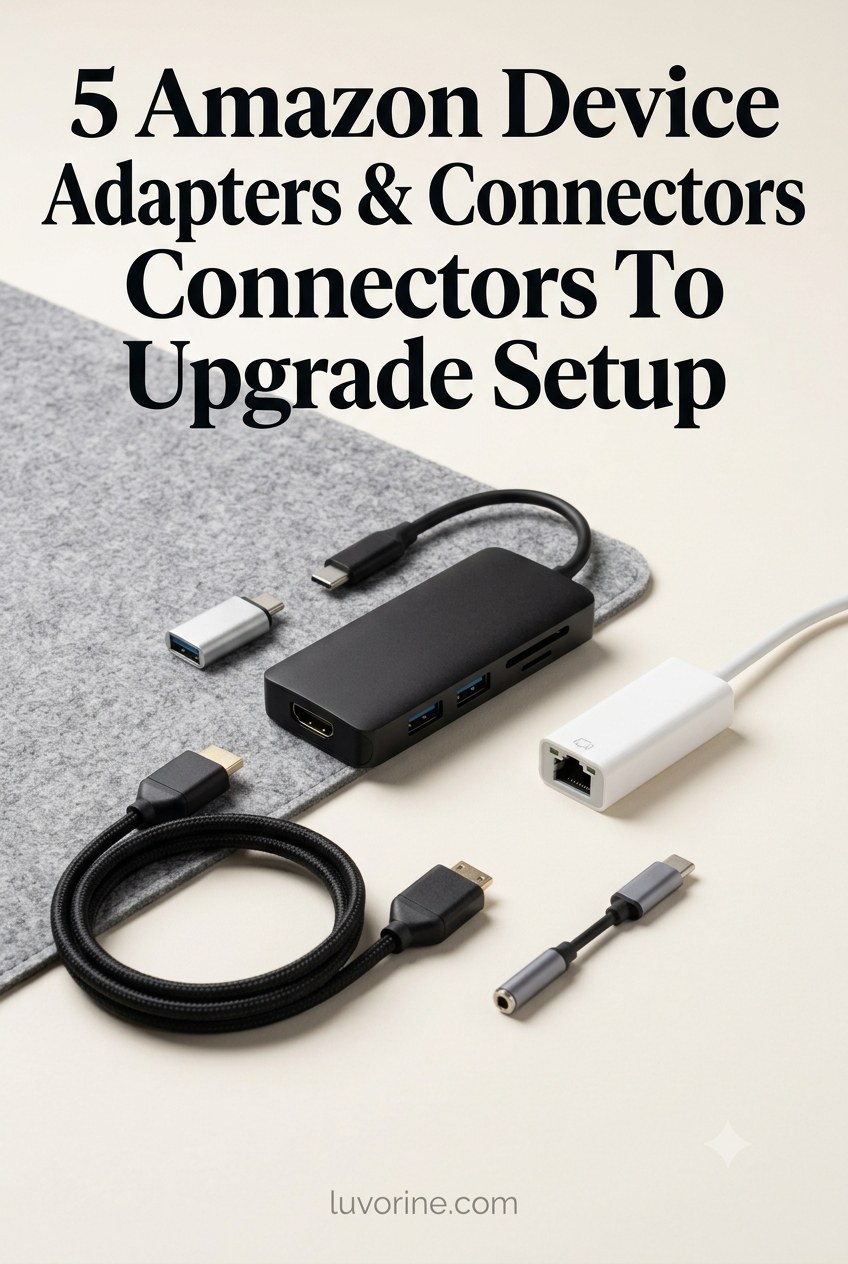 5 Amazon Device Adapters & Connectors To Upgrade Setup