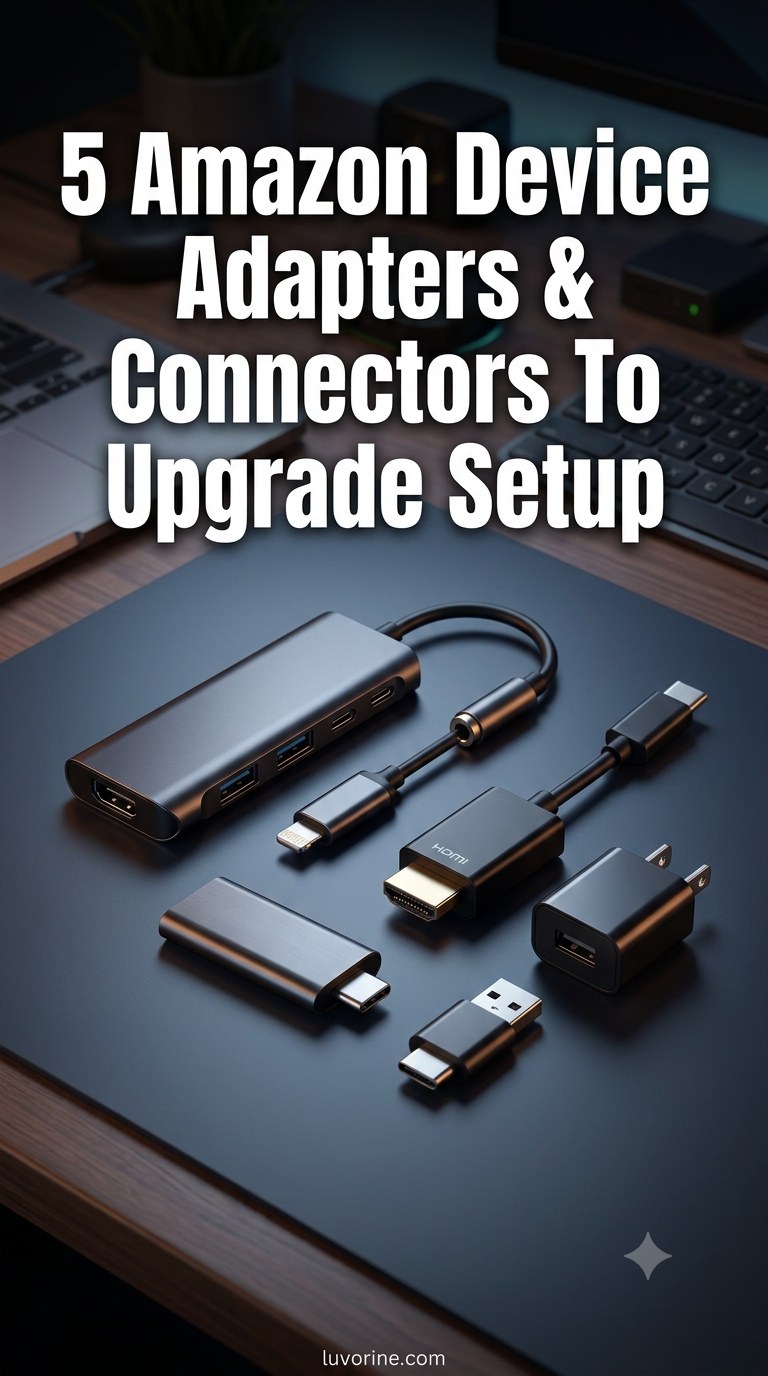 5 Amazon Device Adapters & Connectors To Upgrade Setup