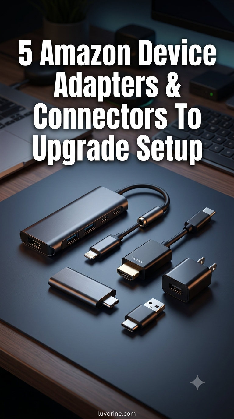 5 Amazon Device Adapters & Connectors To Upgrade Setup