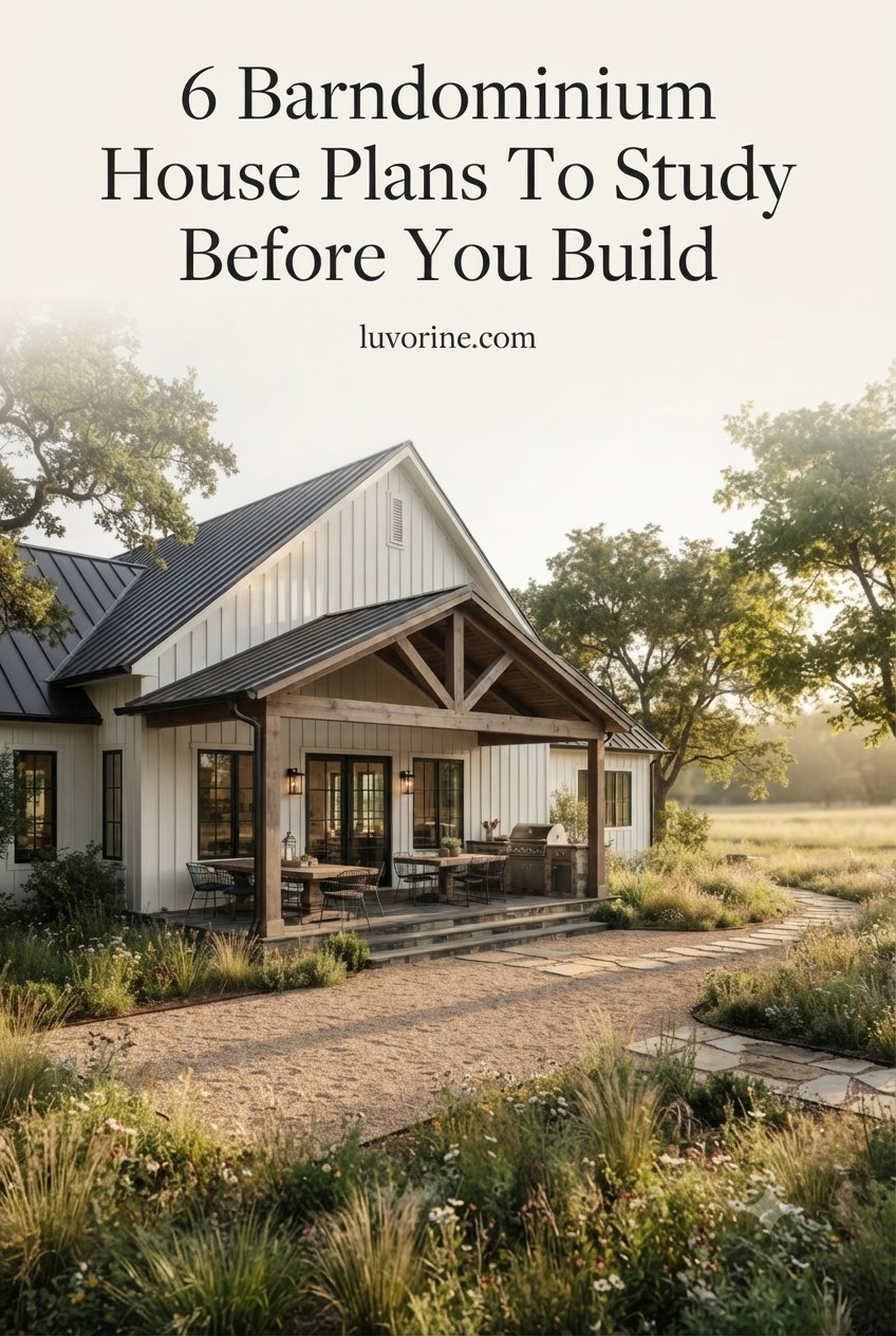 6 Barndominium House Plans To Study Before You Build