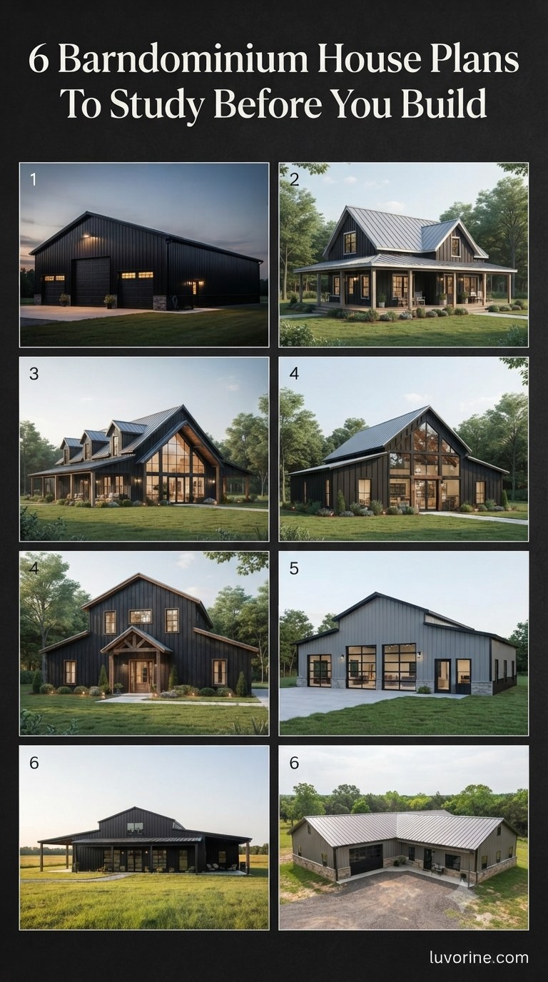 6 Barndominium House Plans To Study Before You Build