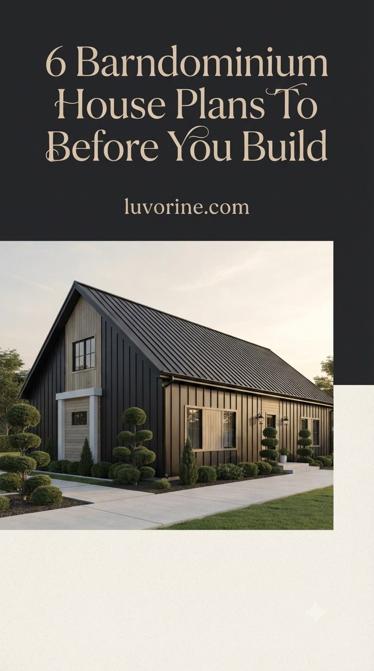 6 Barndominium House Plans To Study Before You Build