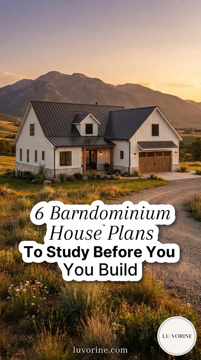 6 Barndominium House Plans To Study Before You Build